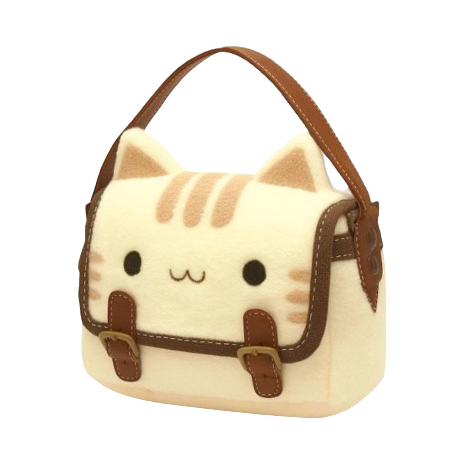 bnf cute cat plush bag stylish funny change purse gift stuffed toy crossbod | it serves as both a plush toy and a practical purse, making it.