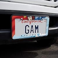 Vista 2 de GRAPHICS & MORE Marco de placa de matrícula Superman Solitude