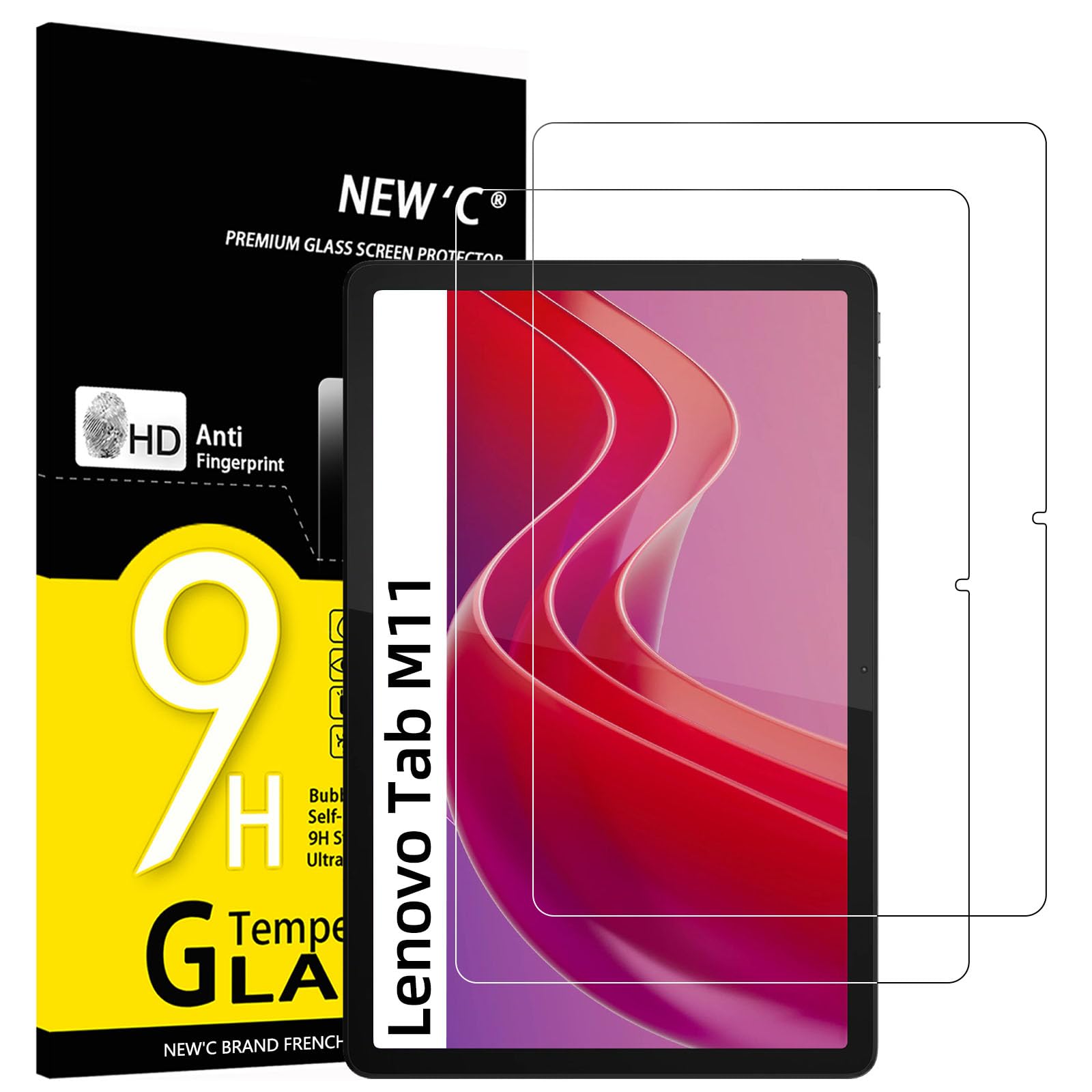 Gerutek 2 Pezzi Pellicola Protettiva per Lenovo Tab 11/K11/Lenovo Idea