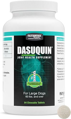 Nutramax Dasuquin - Suplemento para la salud de las articulaciones para perros grandes con glucosamina condroitina ASU extracto de Boswellia serrata