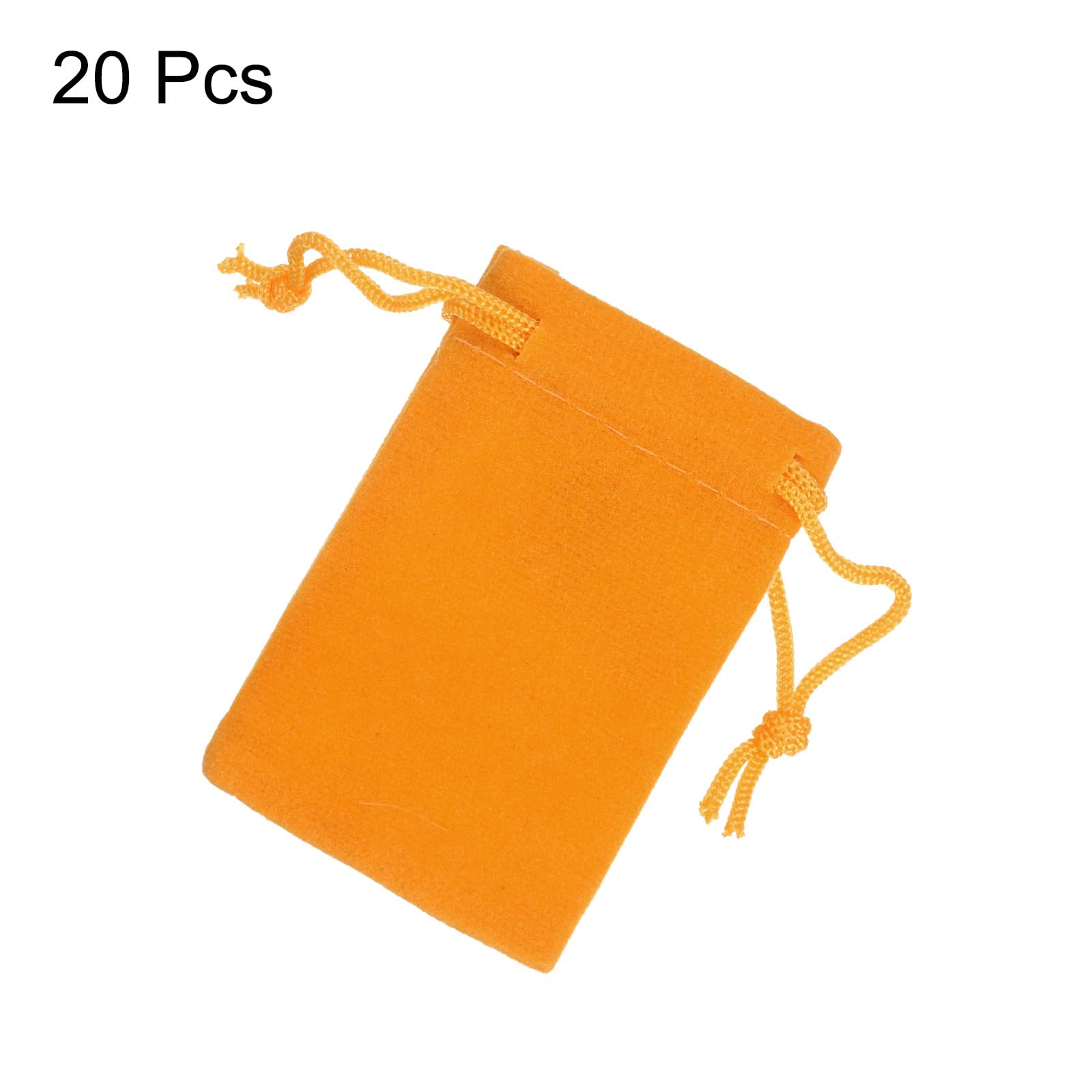 20-Piece Velvet Drawstring Bags - 2x2.8 Inch Jewelry Gift Pouches