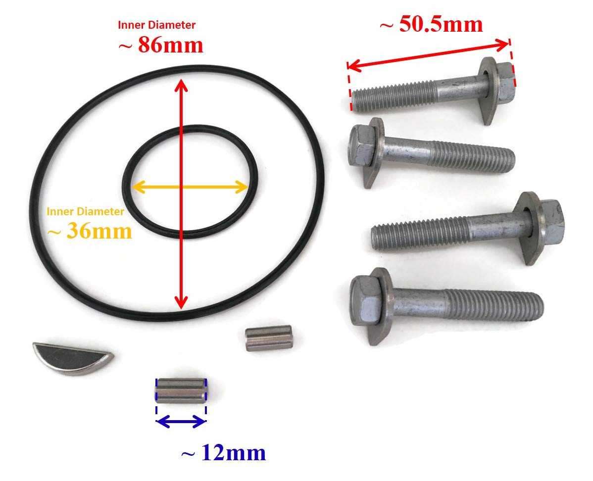 Kit de reparación de bomba de agua para motor de barco 61A-W0078-A2 61A-W0078-A3 A0 A1 00 para Yamaha Outboard Sierra 18-3396 61A-W0078-A1 150hp - 300hp Marine Motor de 2/4 tiempos