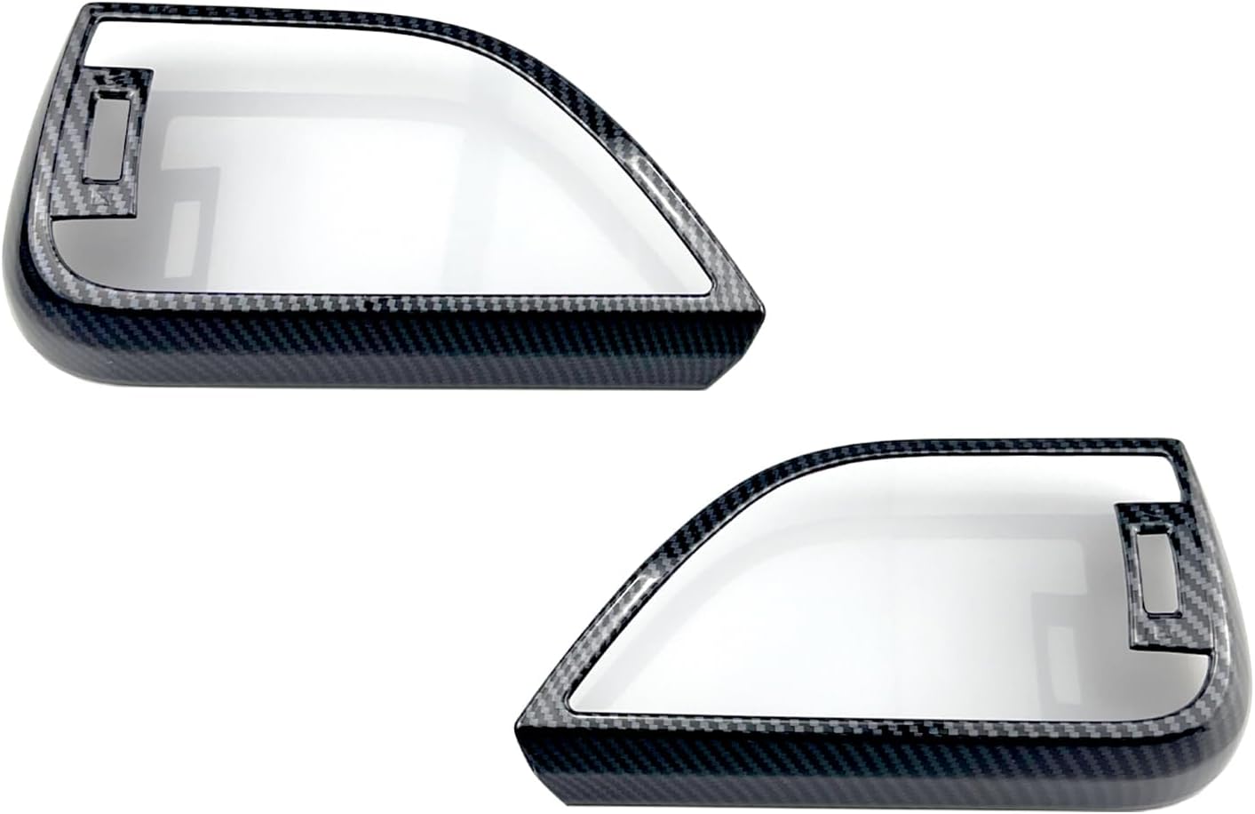for Subaru Outback Legacy 2020 2021 2022 2023 2024 2025 Dashboard Side Air Conditioner Outlet Vent Cover Trim, ABS Carbon Fiber
