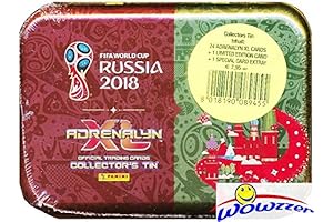 2018 Panini Adrenalyn XL FIFA World Cup Russia Factory Sealed Collectors TIN