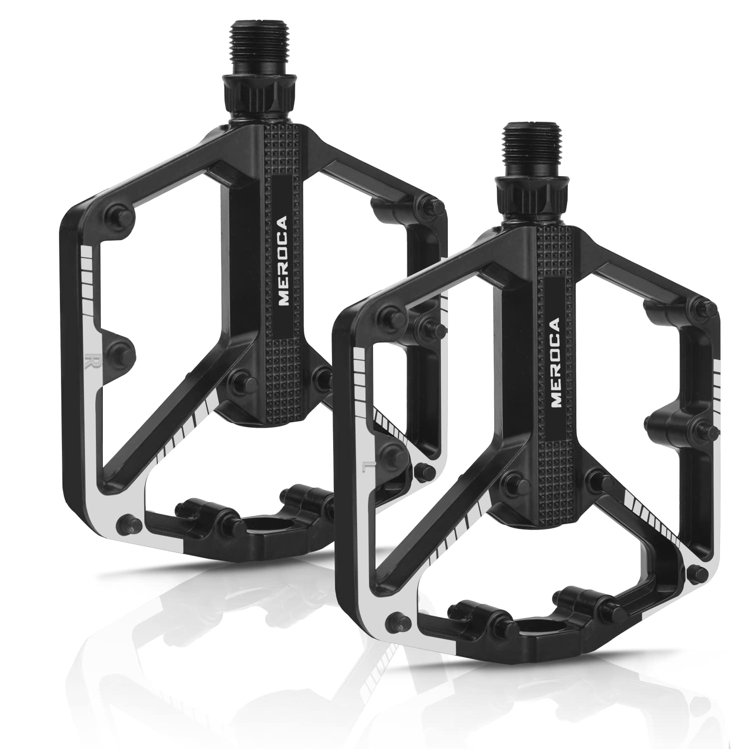 Road Mountain Bike Pedal Aluminium Bicycle Pedal Lightweight Foot