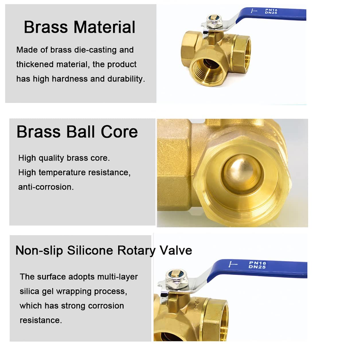 Valvola A Sfera Swan 1/4&rdquo; - Ottone, Per Filtrazione Acqua, Maschio/Femmina