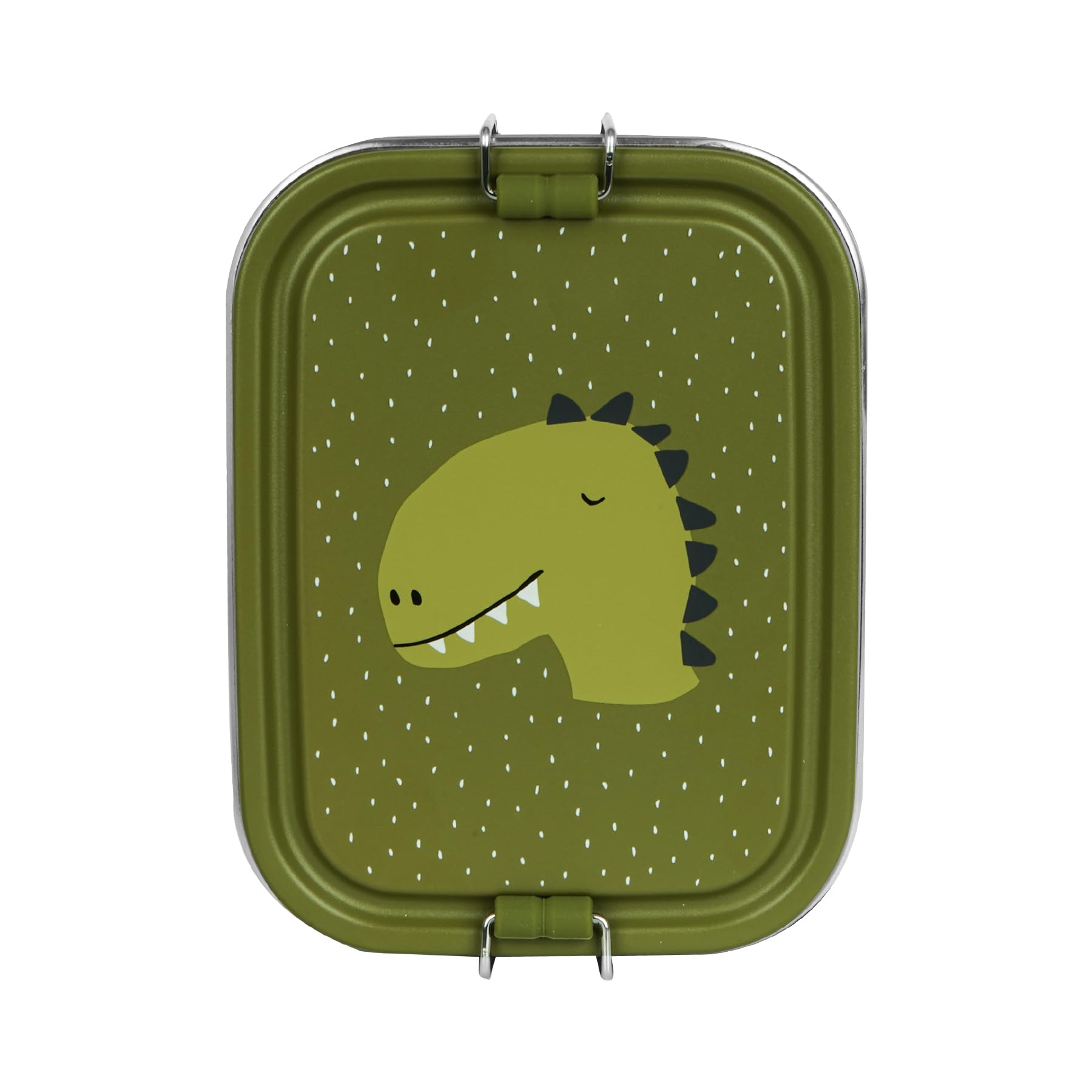 Trixie 59-201 Lunch Box, Stainless Steel, 800 milliliters, Mr. Dino, Petite - Image 2