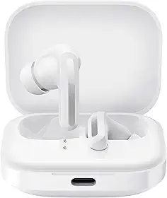 Fone de Ouvido Sem Fio Xiaomi Redmi Buds 5 com cancelamento de ruído e bateria de 40 horas (Branco)