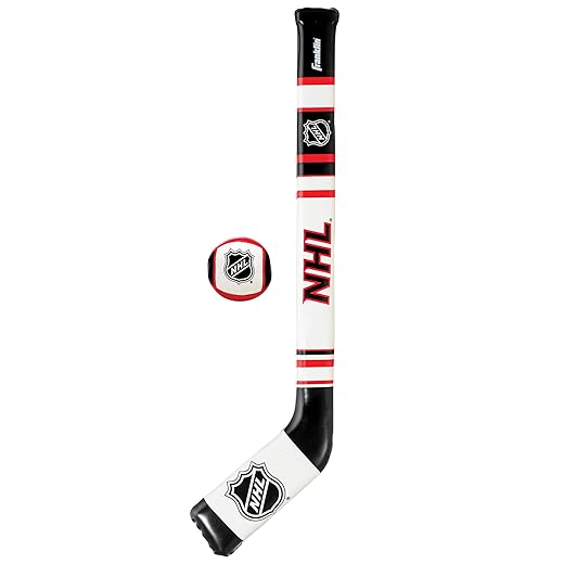 Franklin Sports NHL Kids Hockey Stick & Ball Set, Soft Sport Technology, 24.5 in, for Ages 3+