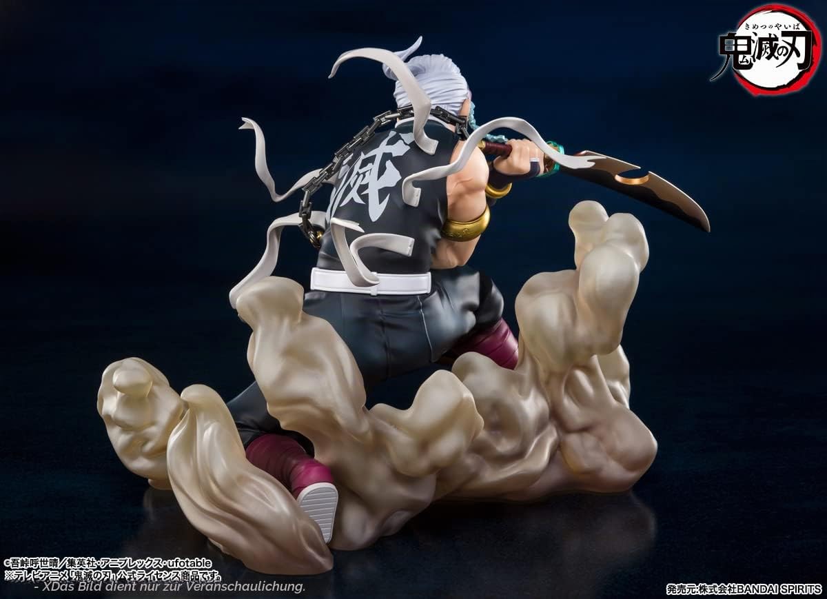 Bandai Tamashi Nations - Demon Slayer: Kimetsu no Yaiba - Tengen Uzui, Spirits FiguartsZERO | Demon Slayer Kimetsu No Yaiba 15,2 cm Statue Figur FiguartsZero - Tengen Uzui