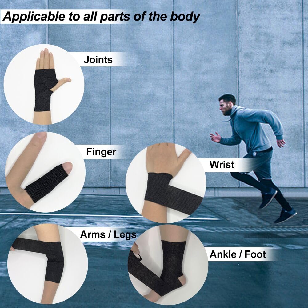 Self Adhesive Bandage Wrap 2 Inches, 16 Pack — Amazon image 5