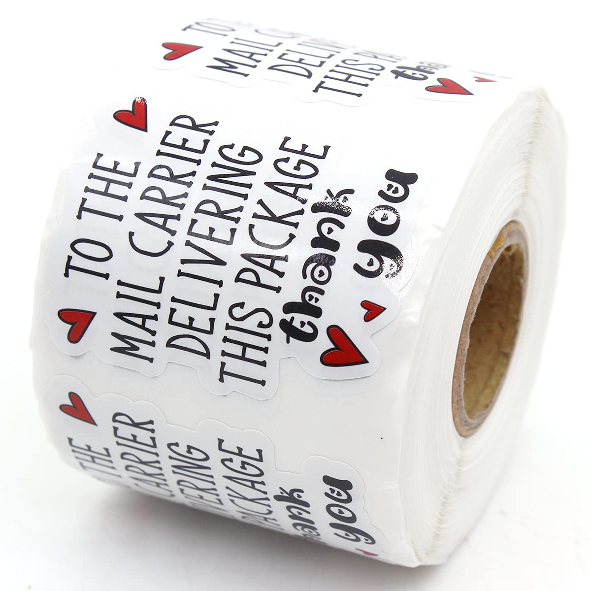 SNANA Muminglong 1.5 Inch to The Mail Carrier Delivering This Package Thank You Sticker,Mail Carrier Sticker,Happy Mail for The Postman, Mail Man,Thank You Sticker,Packaging Sticker, 500 PCS