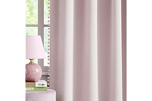 Pompom Pink Full Blackout Curtains for Baby Nursery Room