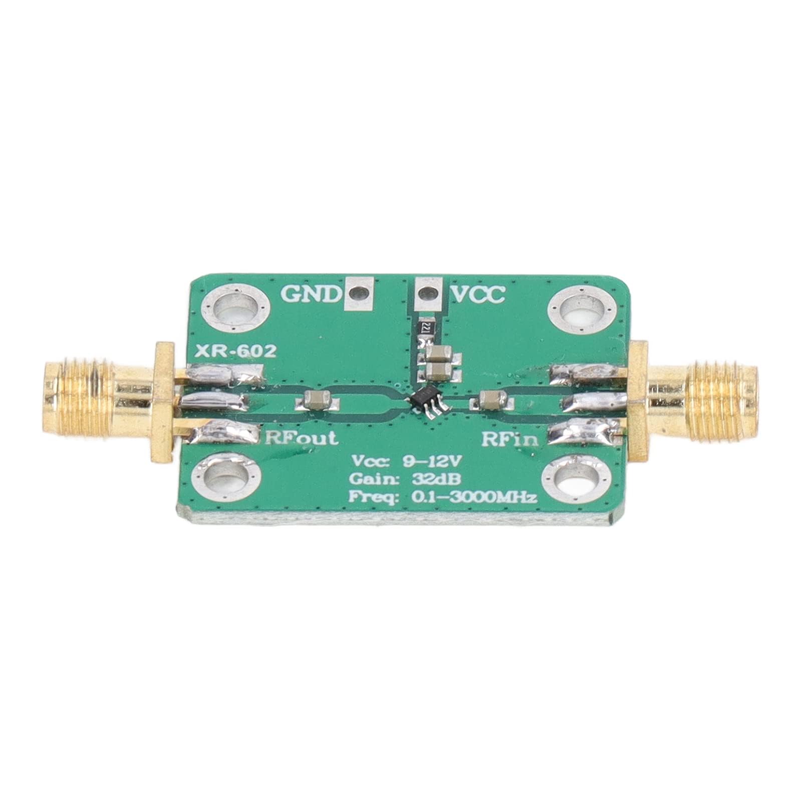 Amplificador de RF de Banda Ancha, 0.1‑3000MHz Módulo de Amplificador de RF Radioaficionado Ganancia de 32 DB para de TV FM