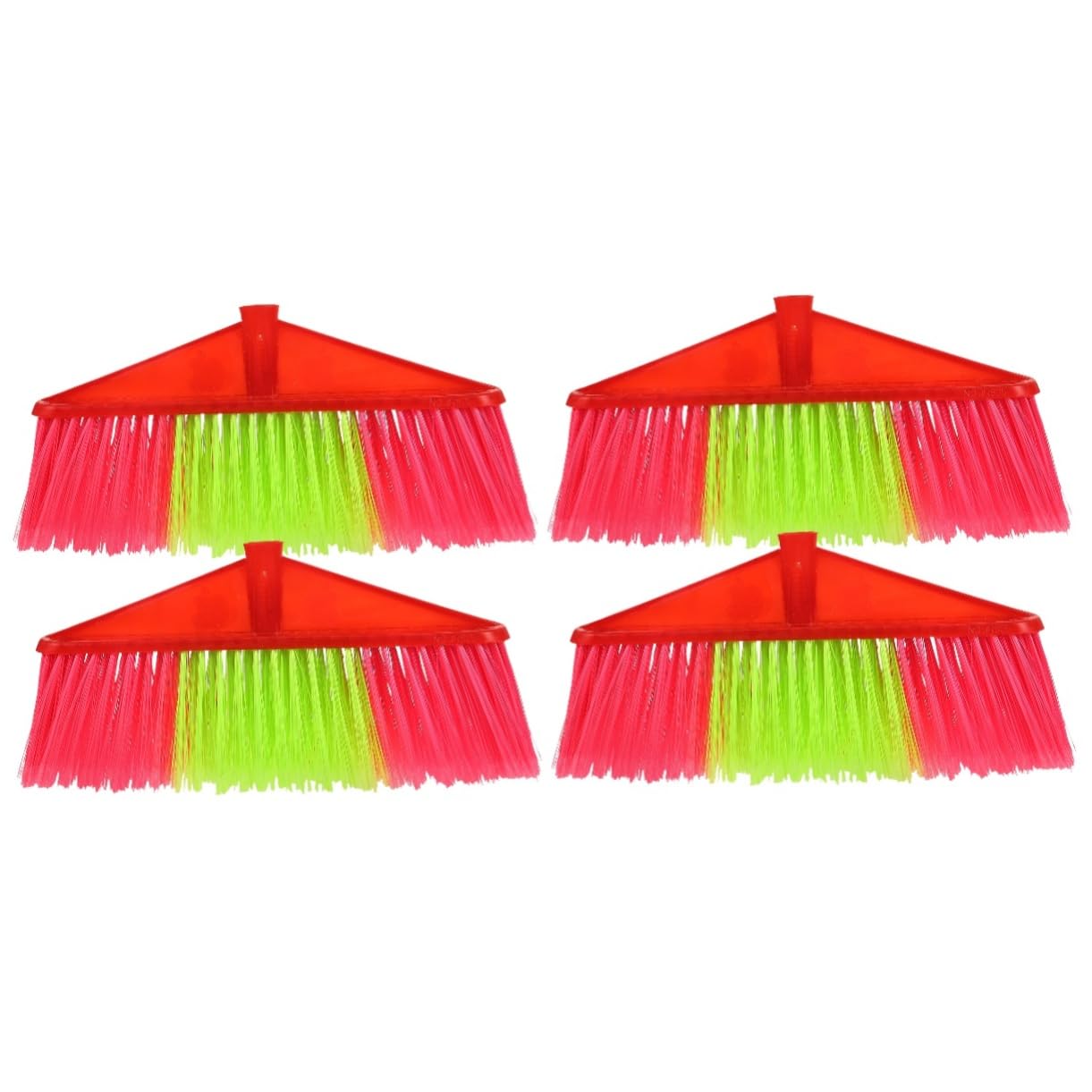 Didiseaon 2sets Ergonomic Broom Head Sweeper Mop Accessory Broom Part Refill for Home Use 2pcs*2 Random
