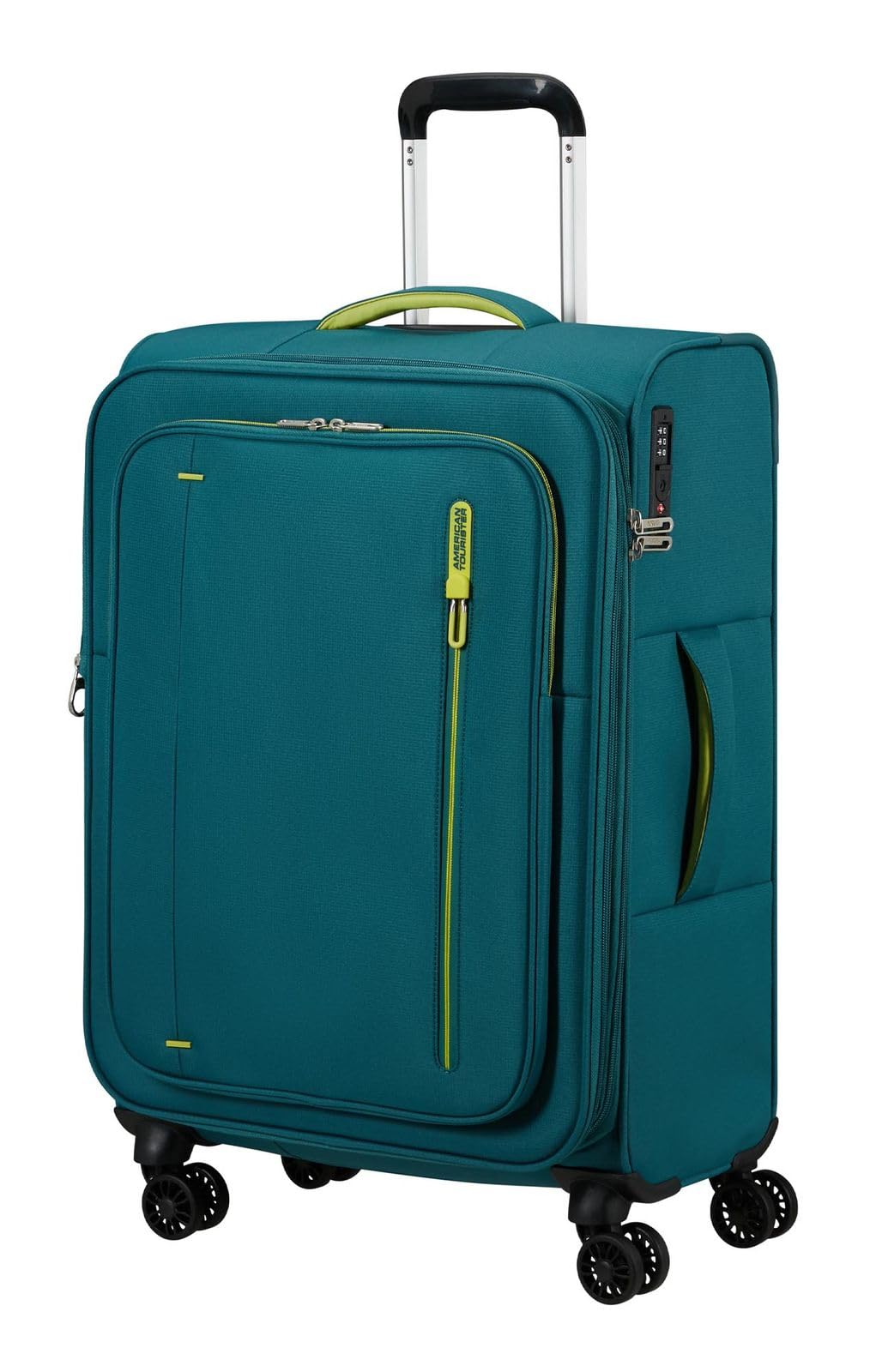 American Tourister Trolley Cloudrider Spinner Exp. TSA Misty Teal Azul petróleo 66cm