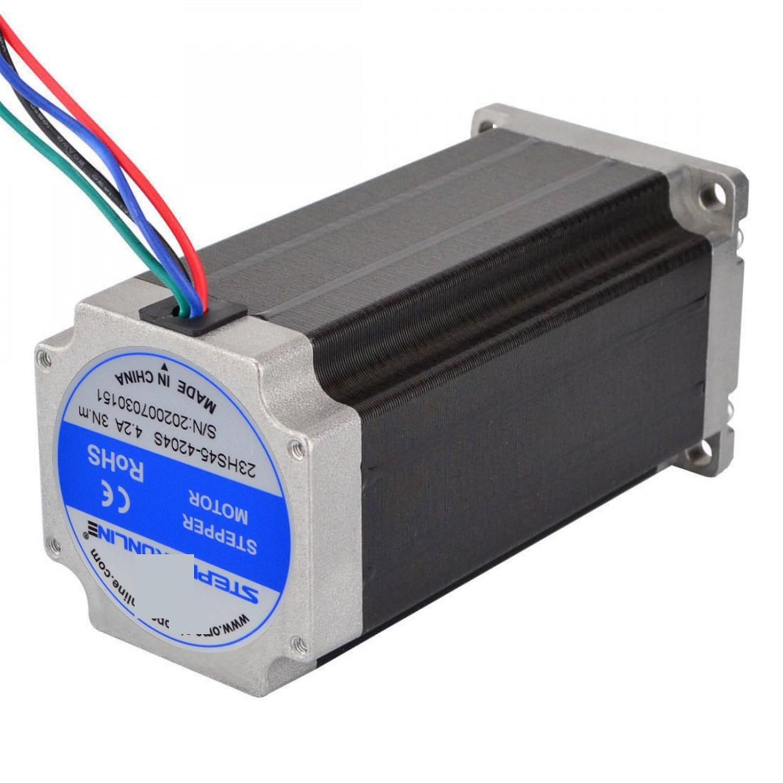 Motor paso a paso Nema 23 3Nm (425oz.in) 57x114mm 4.2A Diámetro del eje 10mm 1 Uds