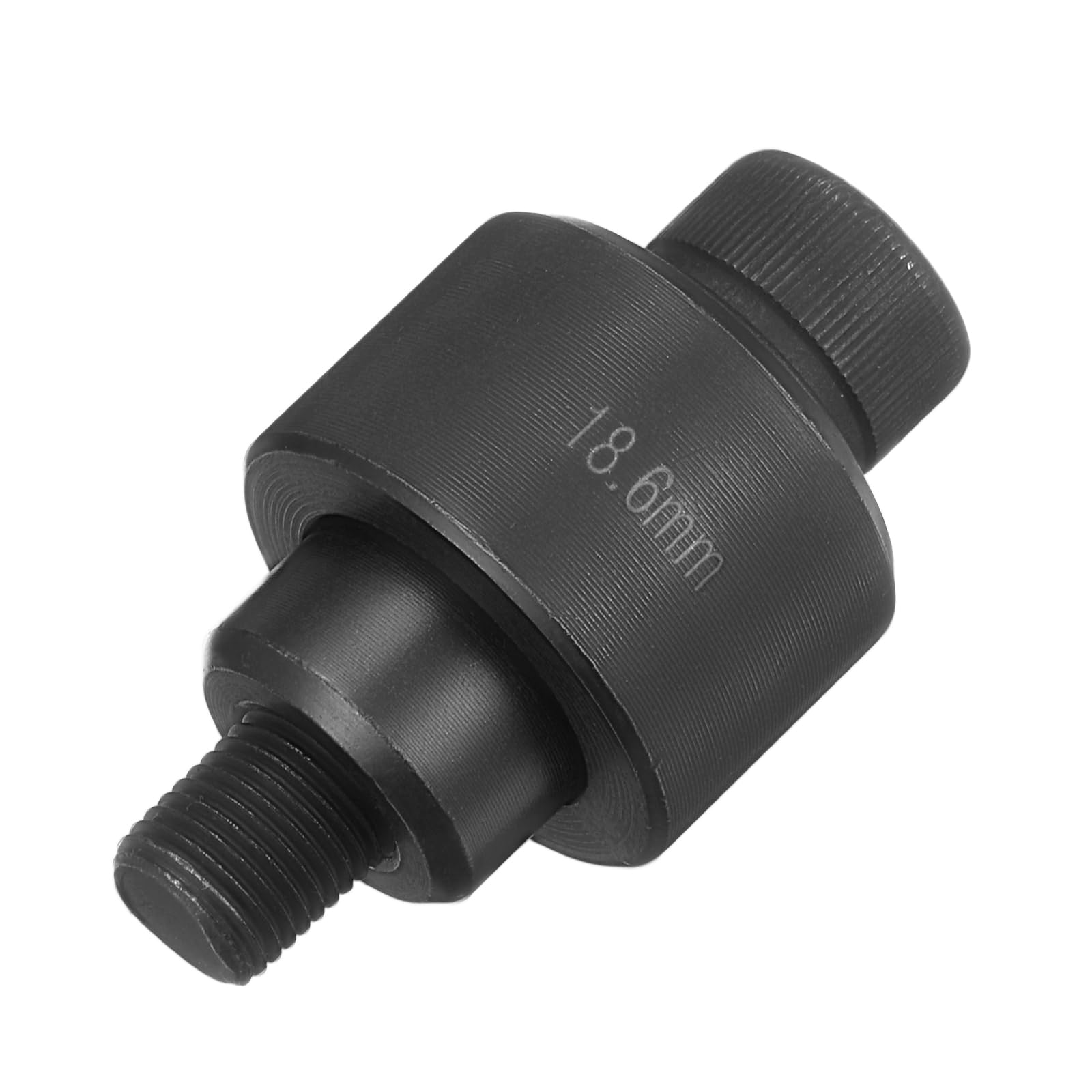 QUARKZMAN Punzone per Lamiera con Foro 18,6mm Kit Punzone Manuale Eliminazione Diretta Taglio Preciso Acciaio Cuscinetti per Lamiera per Piastra metallico Lavello Acciaio Inossidabile, Nero