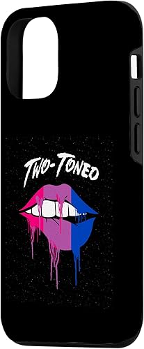 Miniatura 2 de iPhone 1212 Pro Two Toned Bisexual LGBTQ Bi Pride Sayings Asexual Case
