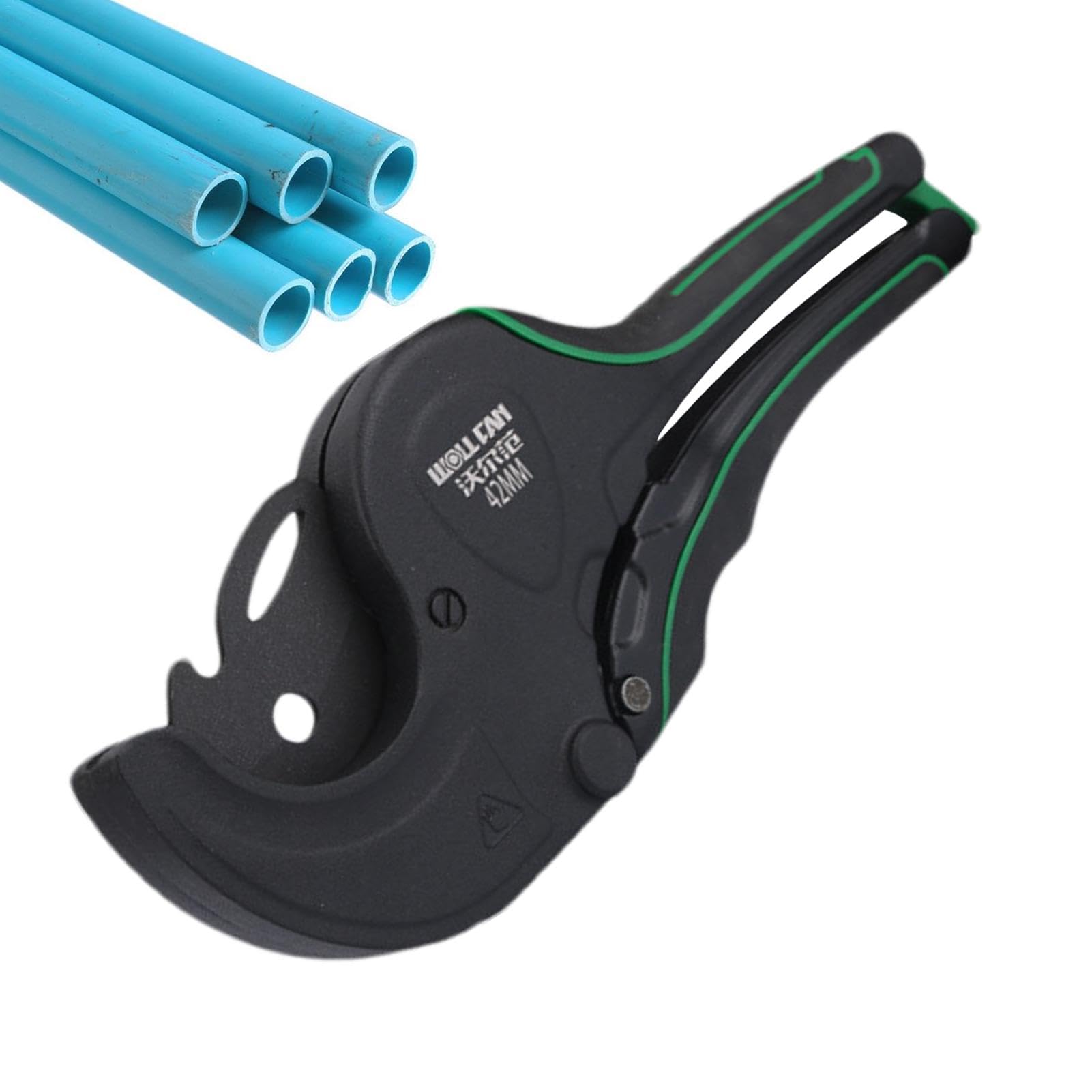 Salyeeluly Tijeras para tubos,Tijeras para tubos - Cortador de tubos y tuberías - Herramienta de corte rápido de tuberías con una sola mano, cortador de tuberías profesional, tijeras manuales