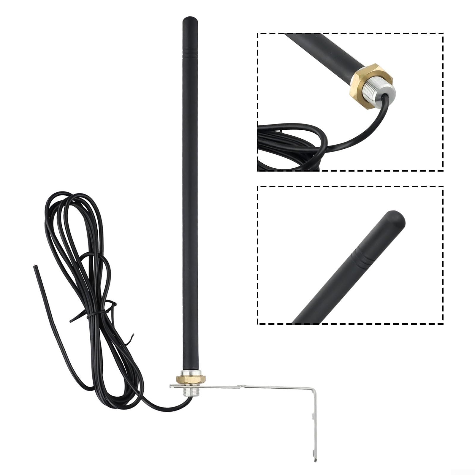 Antenna stilo omnidirezionale plastificata esterno interno 433 MHz ricevitori trasmettitori radio