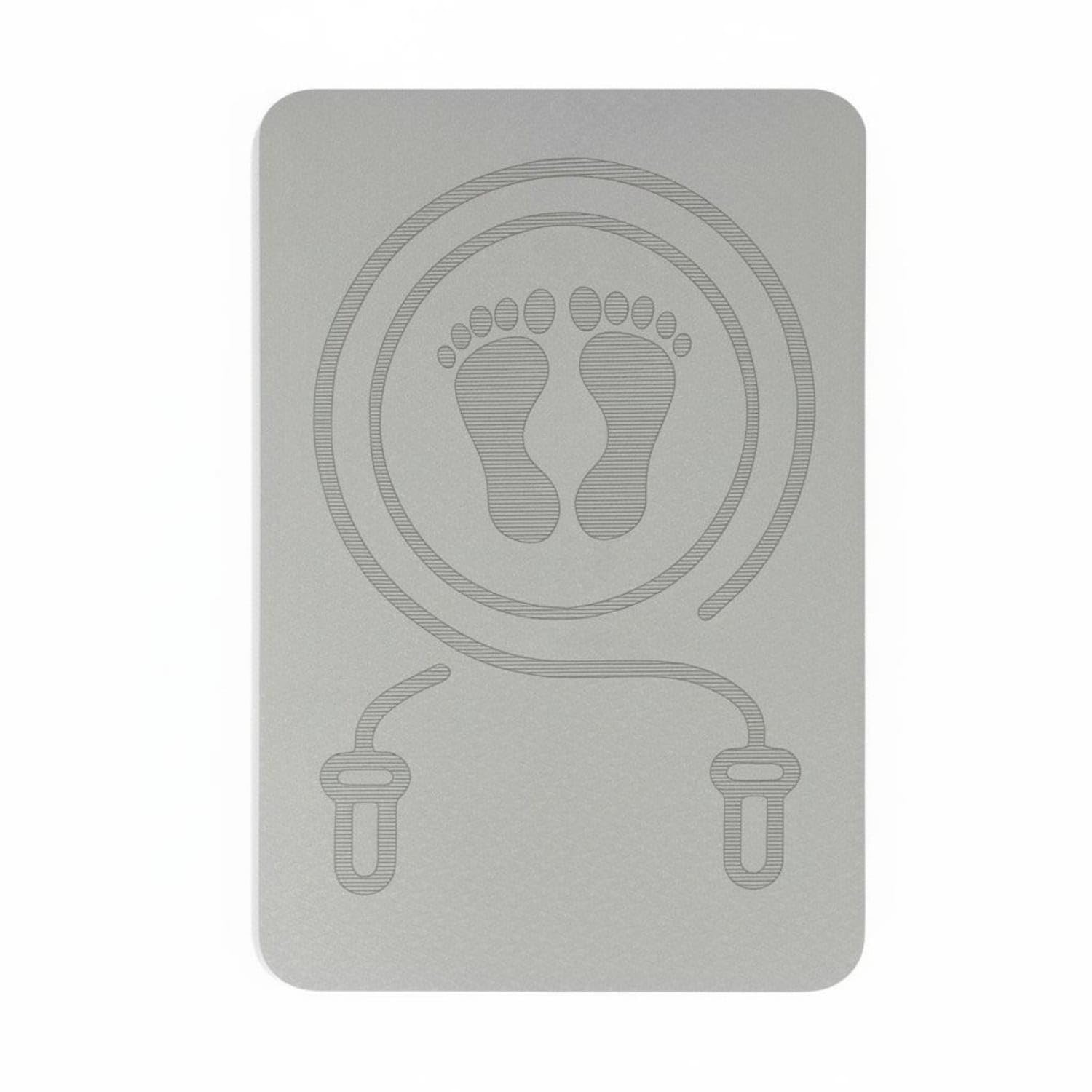 MYADDICTION Thickened Jump Rope Mat Multi-Functional Skipping Mat Floor Protection Soundproof Exercise Pad High Resilience for Indoor, Home, Apartment, Gray, 15MM-image-40