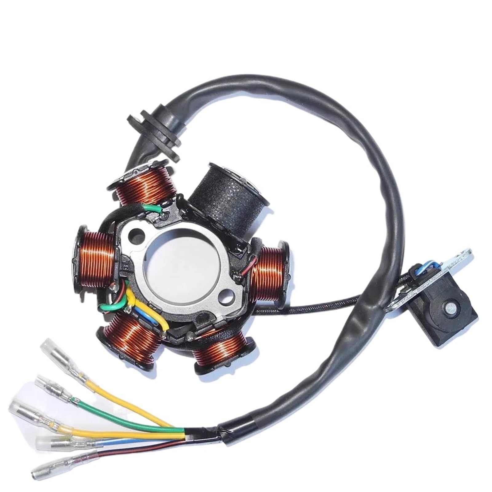 Dispositivi Accensione Moto 50 Cc 70 Cc 90 Cc 110 Cc 125 Cc Bobina A 6 Poli Volano Magnete Statore Rotore Ricambi Di Ricambio Per Motociclette Kit Accensione Motocicletta