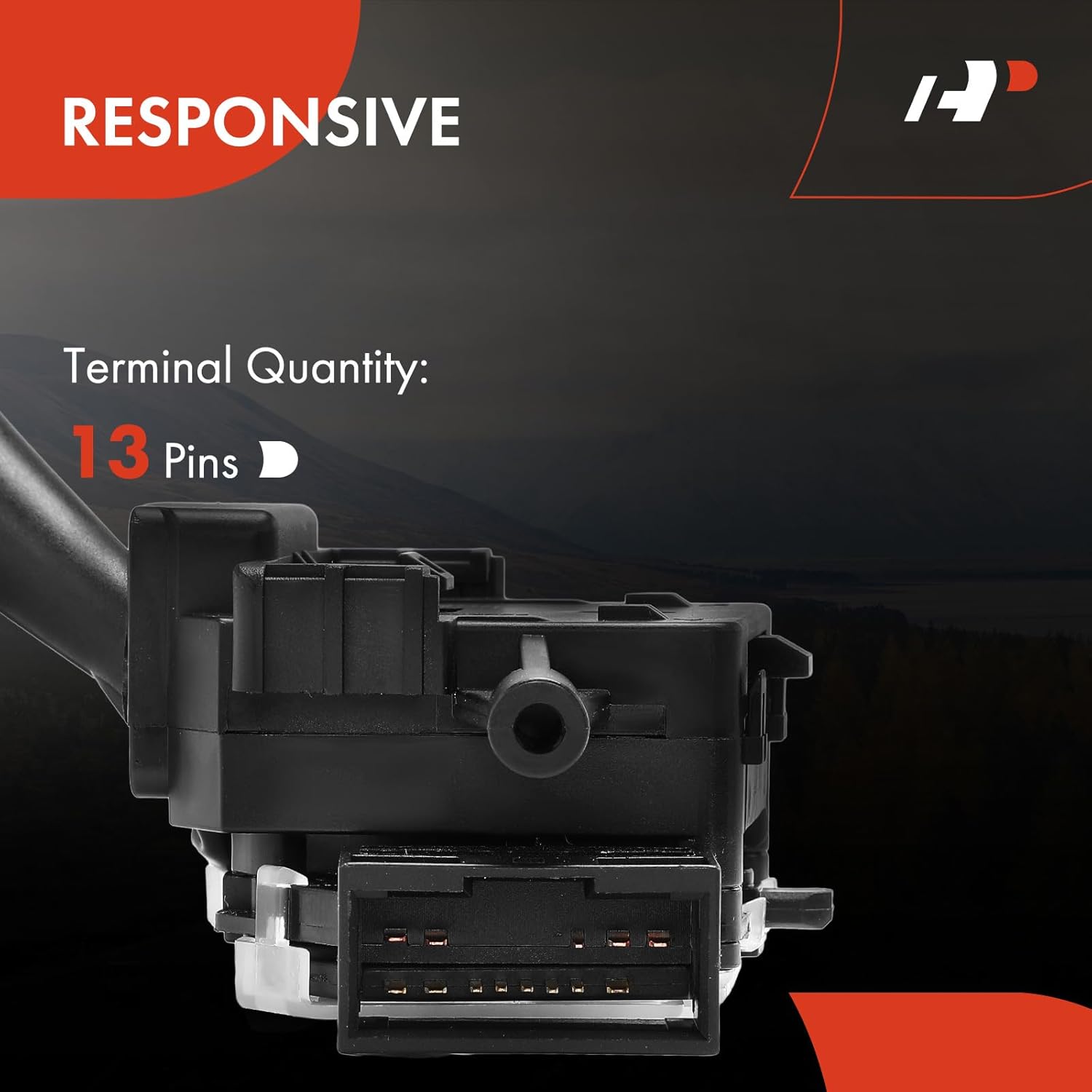 A-Premium Turn Signal Switch, Headlight Dimmer, Parking Fog Light Multifunction Switch Lever Compatible with Kia Rondo 2007 2008 2009 2010