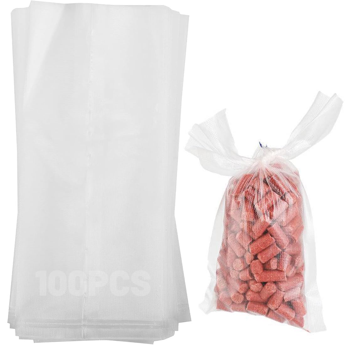 100 worków PVA do połowów karpiowych na kule na karpie jedzenie kukurydza w puszkach mączka rybna pellet 70 × 140 mm