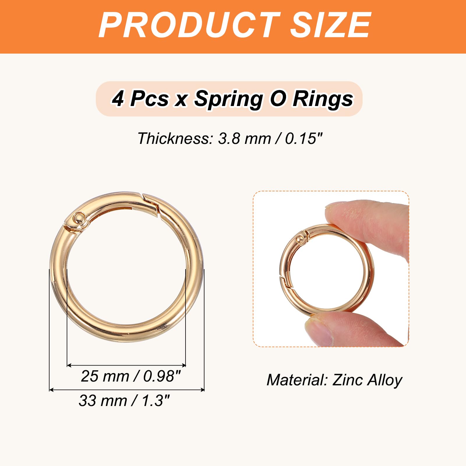 PATIKIL Spring O Rings - Image 2