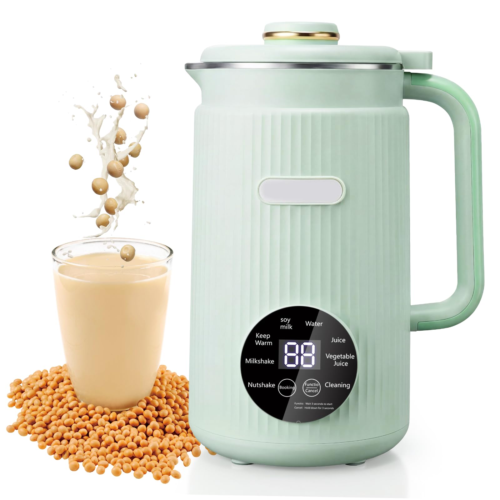 Machine à lait de noix 1200 ml pour intolérance au lactose et machine à lait de soja sans additif