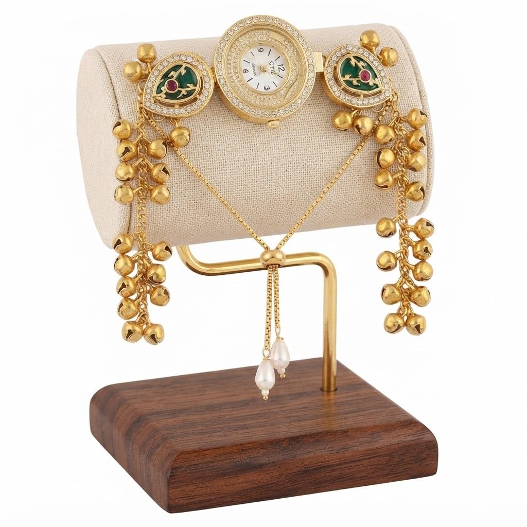 Women Designer Kashmiri Bracelet Watch with Traditional Art Inspired Details and Premium Dial Design-picture-13