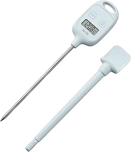 タニタ Tanita 温度計 料理 調理 IPX2 防滴仕様 -50~250度 ブルー TT-583 BL マグネットつき スティック温度計
