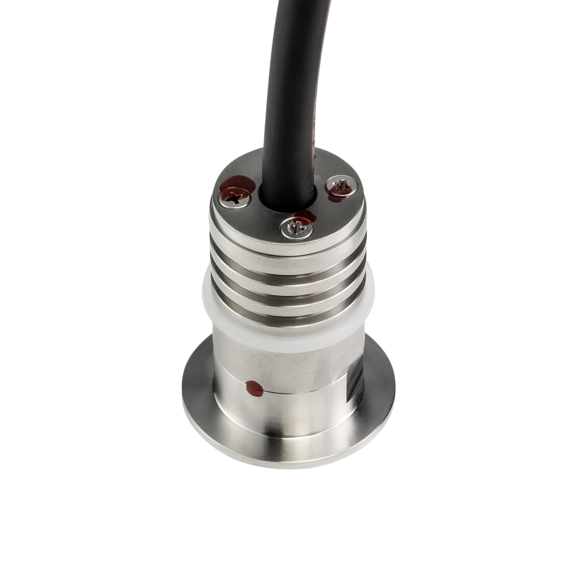 Spot LED RGBW 4W 25° 3000K Acier IP67 Exterieur Encastrable au Sol Ground Micro