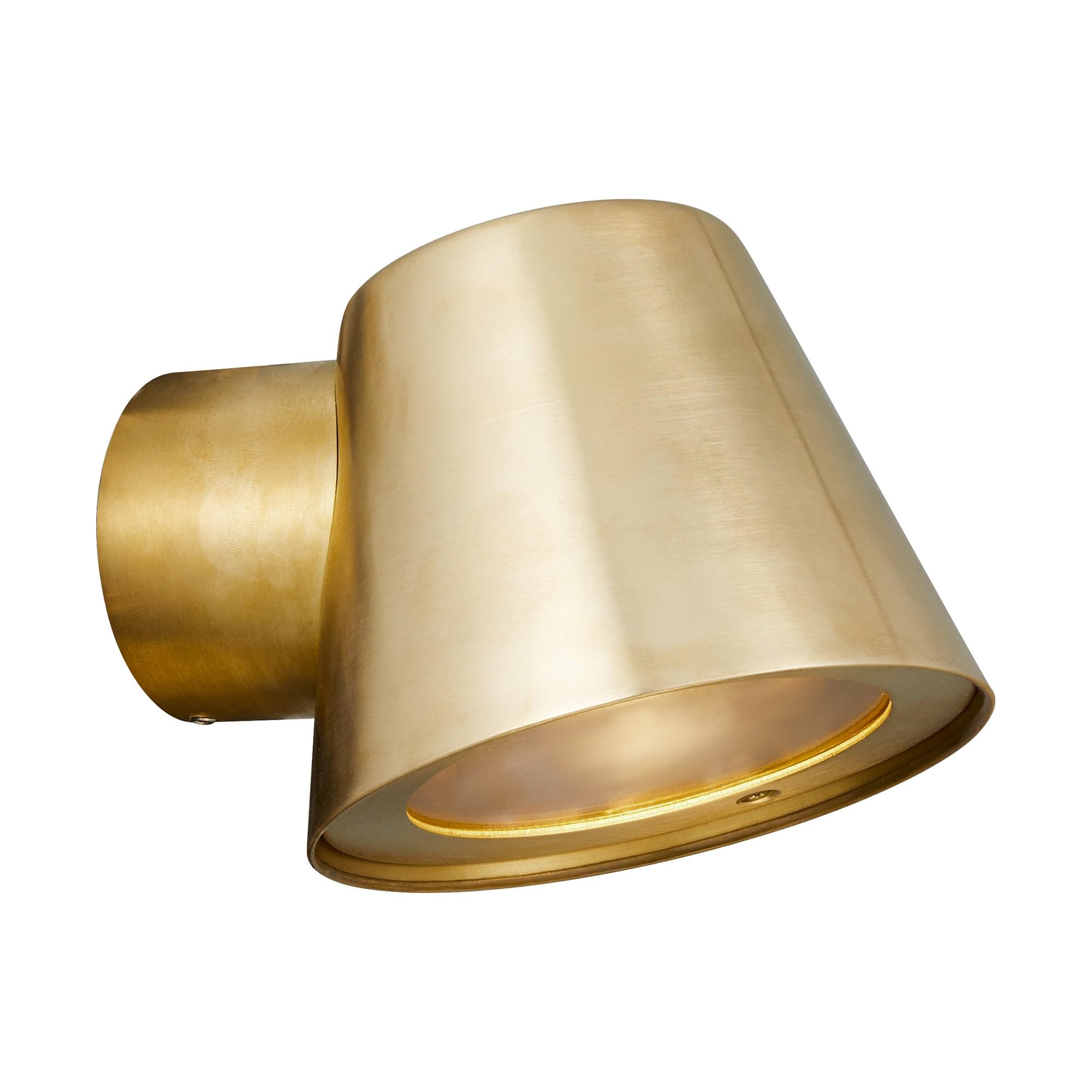 Nordlux Outdoor Wall Light Aleria, 1 X Gu10, Brass, Seawater Resistant