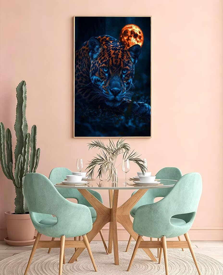 Puzzle 2000 Pezzi Animali Tigri 3D Puzzle per Adulti Impegnativo, Educa Puzzles Artistico, Divertente E Stimolante Puzzles Decorativo per La Famiglia, Regalo e Decorazione Pareti BXHZW6-225
