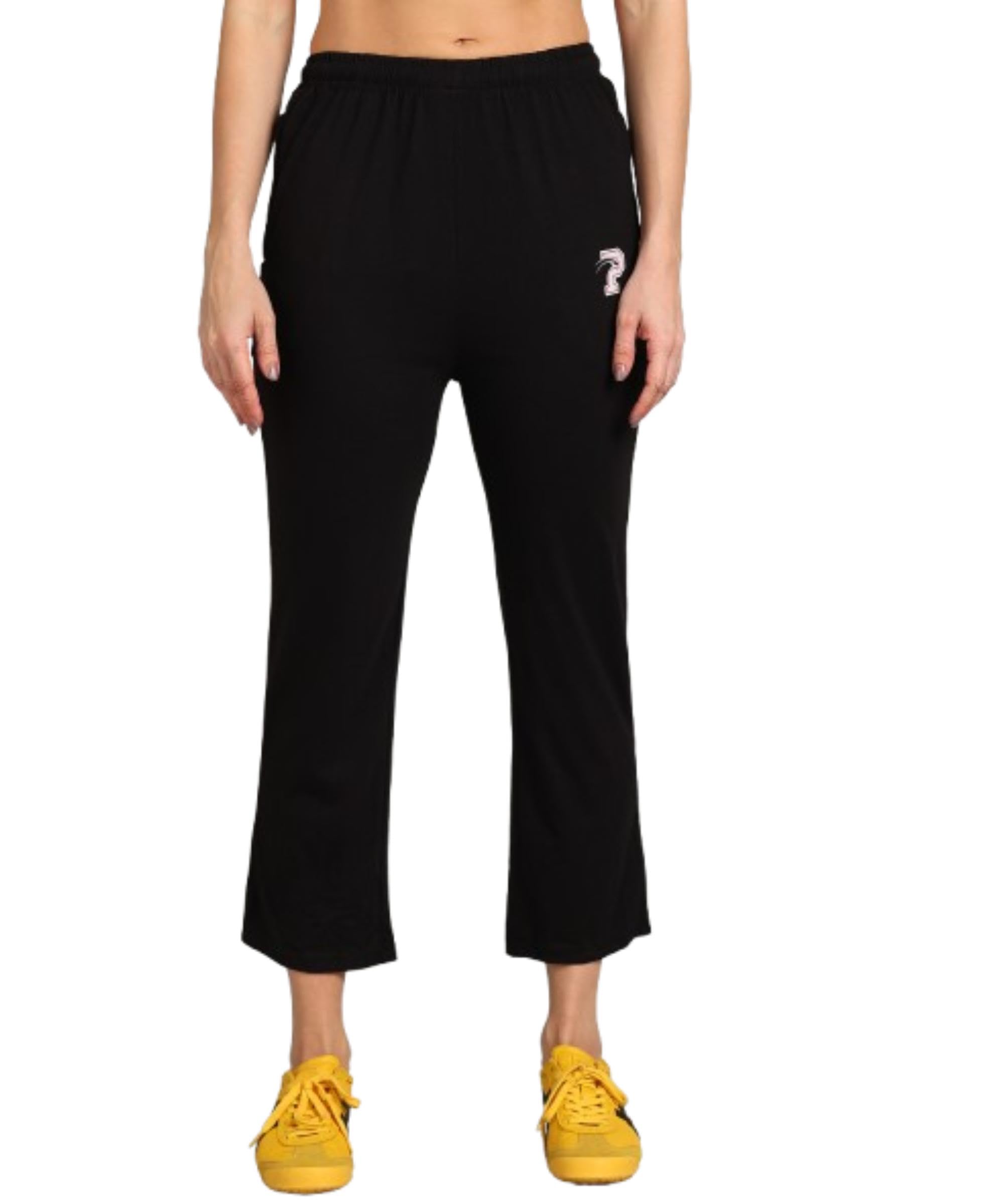 paavki Women's PC Cotton Regular Fit Solid Lowers, Joggers, Track Pant, Pajama with 2 Side Zip Pockets | Ideal for Night Wear & Comfort Wear-picture-10