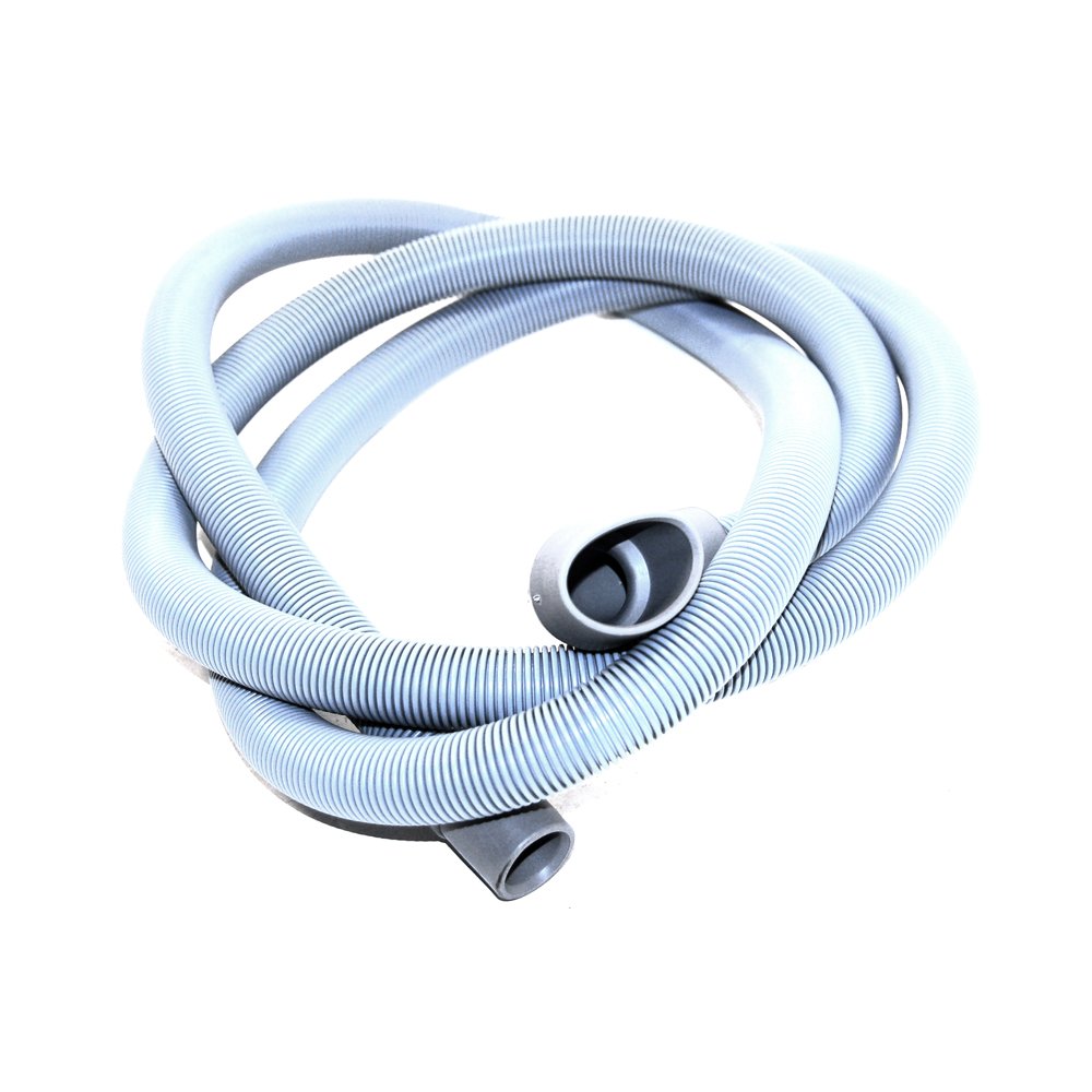 Indesit Grey Genuine Washing Machine Drain Hose 2.14Metre