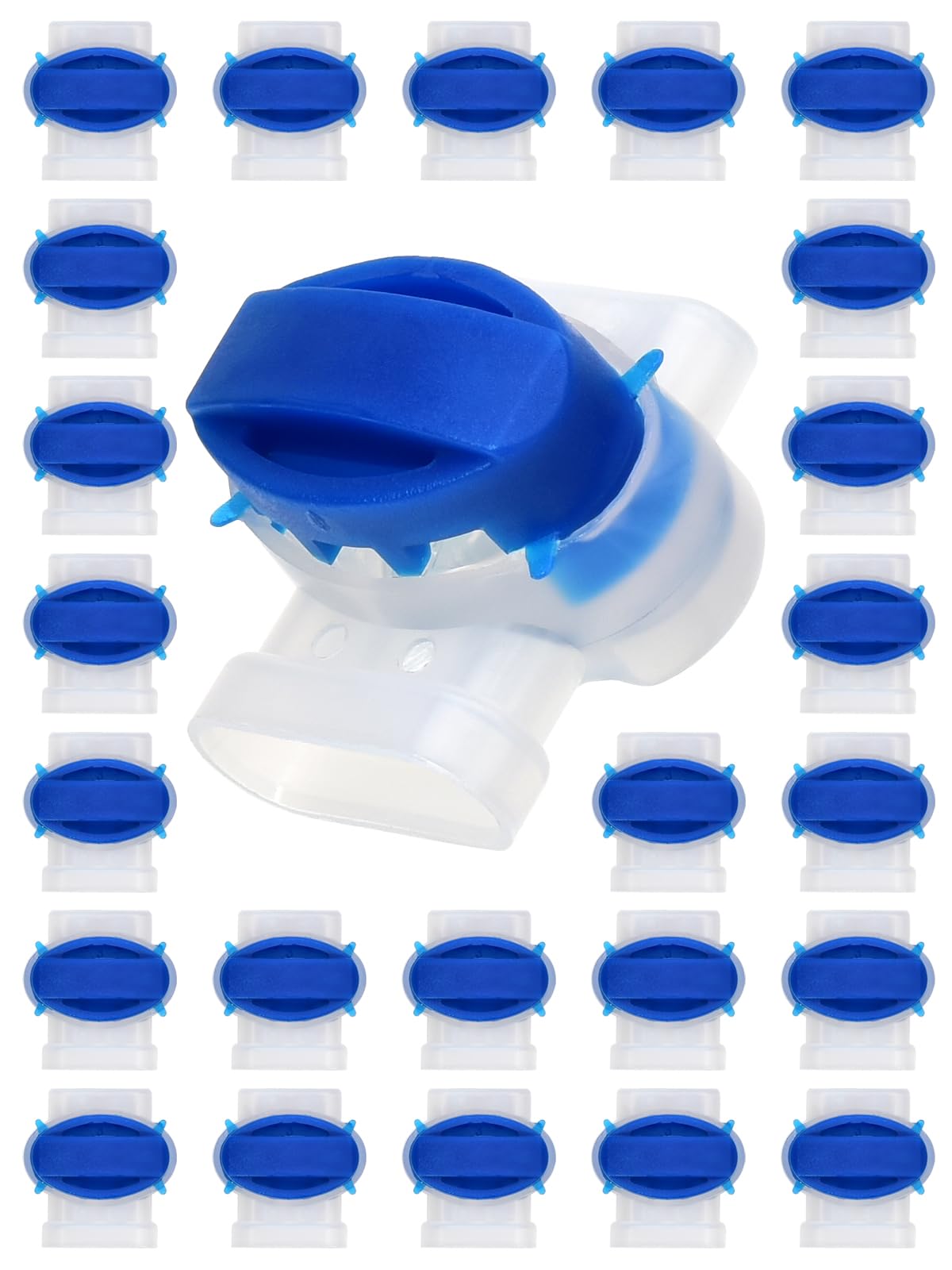 Donluhu Kabelverbinder für Mähroboter, 25 Stück Wasserdicht Verbinder Cable Connectors Anschlussklemmen Kabelklemmen 314 Kabel Verbinder für Automower Rasenmäher Mähroboter von Husqvarna & Gardena