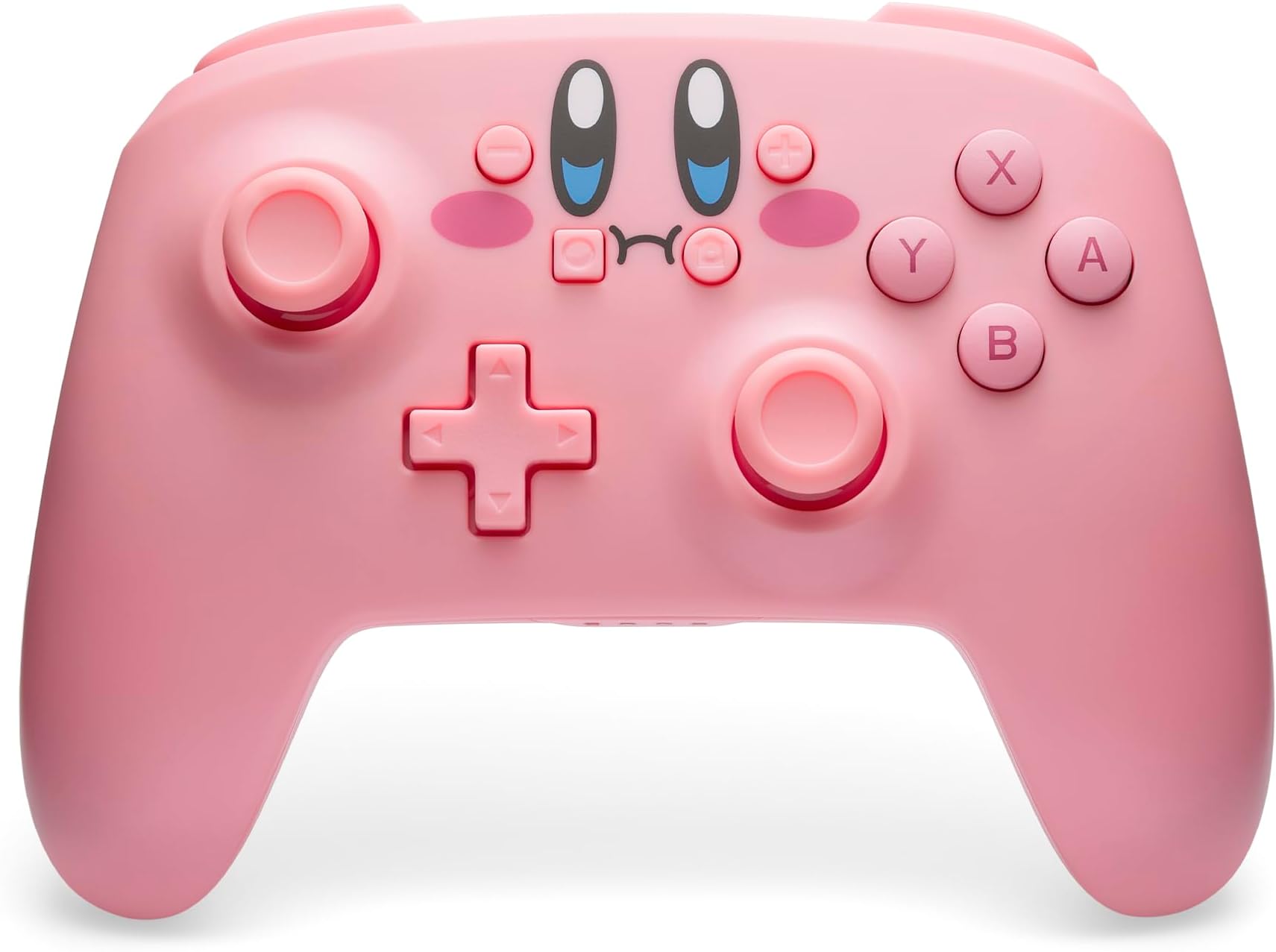 Powera Wireless Controller For Nintendo Switch – Kirby Mouthful, Oled Model, Lite, Gamepad, Game Controller, Bluetooth Motion Controls, Officially