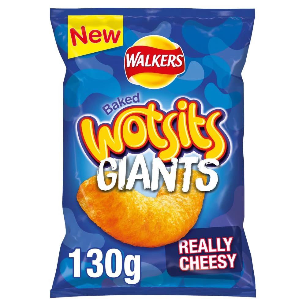 My Africa Store Walkers Wotsits Giants Really Cheesy Snacks 130g-Food
