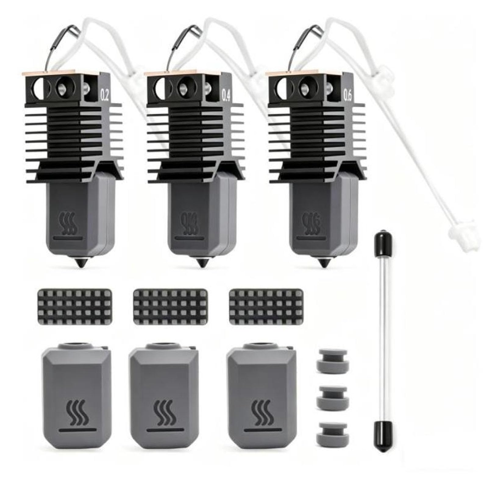 Garosa Zestaw Hotend do Drukarki 3D dla Snapmaker U1, Ceramiczny Blok