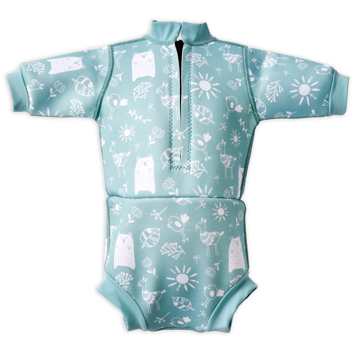 Splash About Happy Nappy Wetsuit Traje de baño de una Pieza, Sunny Bear