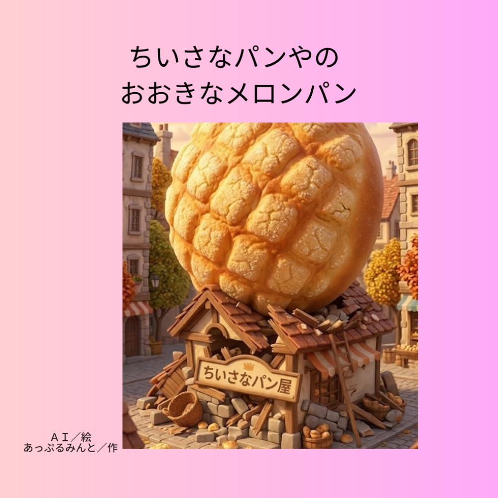 ちいさなパンやのおおきなメロンパン