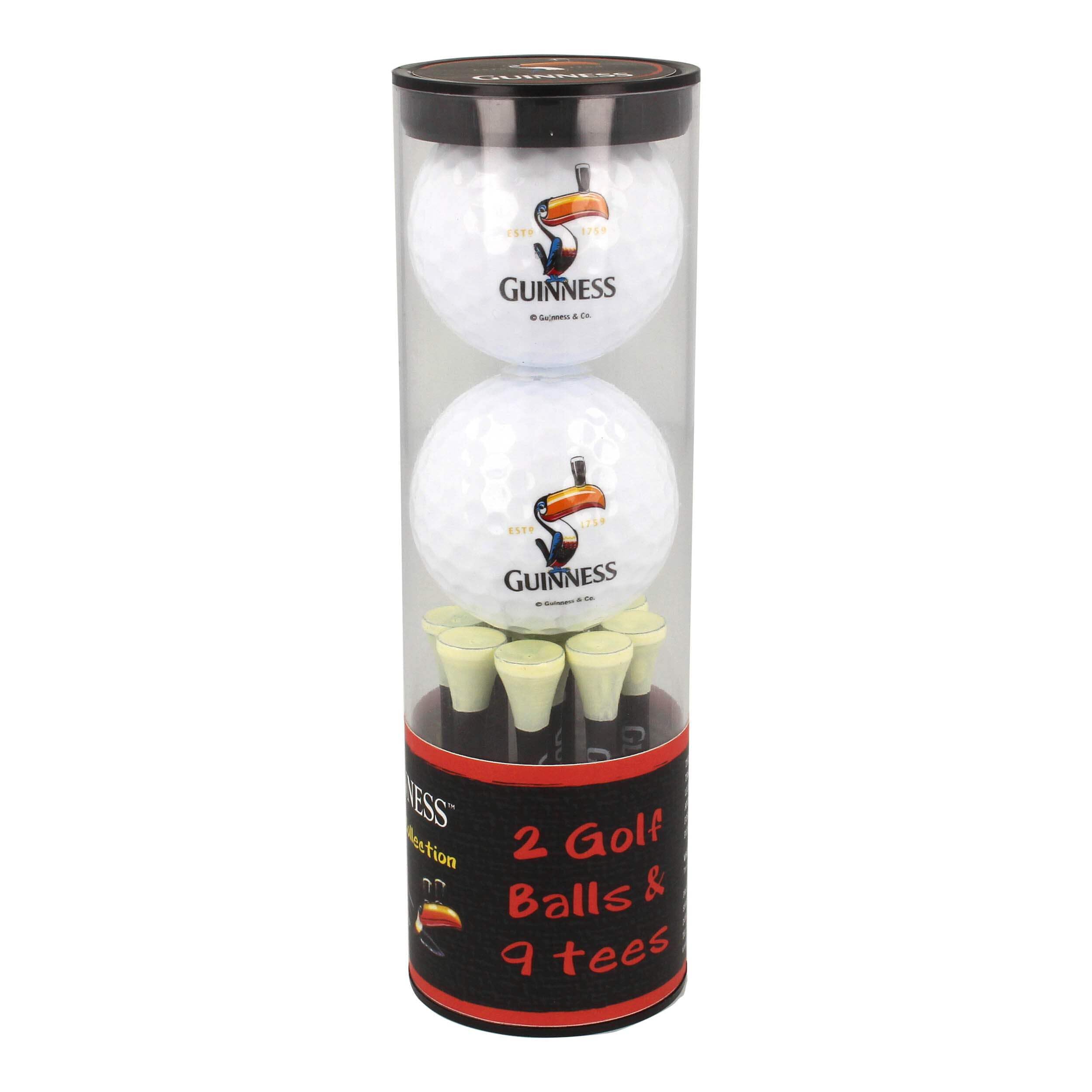 Guinness Toucan Golf Balls & Tees Golf Gift Set