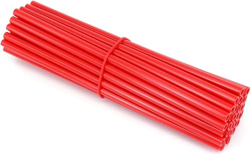 Miniatura 5 de AnXin Spoke Skins, 72 fundas protectoras para radios de motocicleta de 19-21 pulgadas, XR50R XR80R XR100R XR250R CR125 CRF110 CRF125 CRF230 CRF250