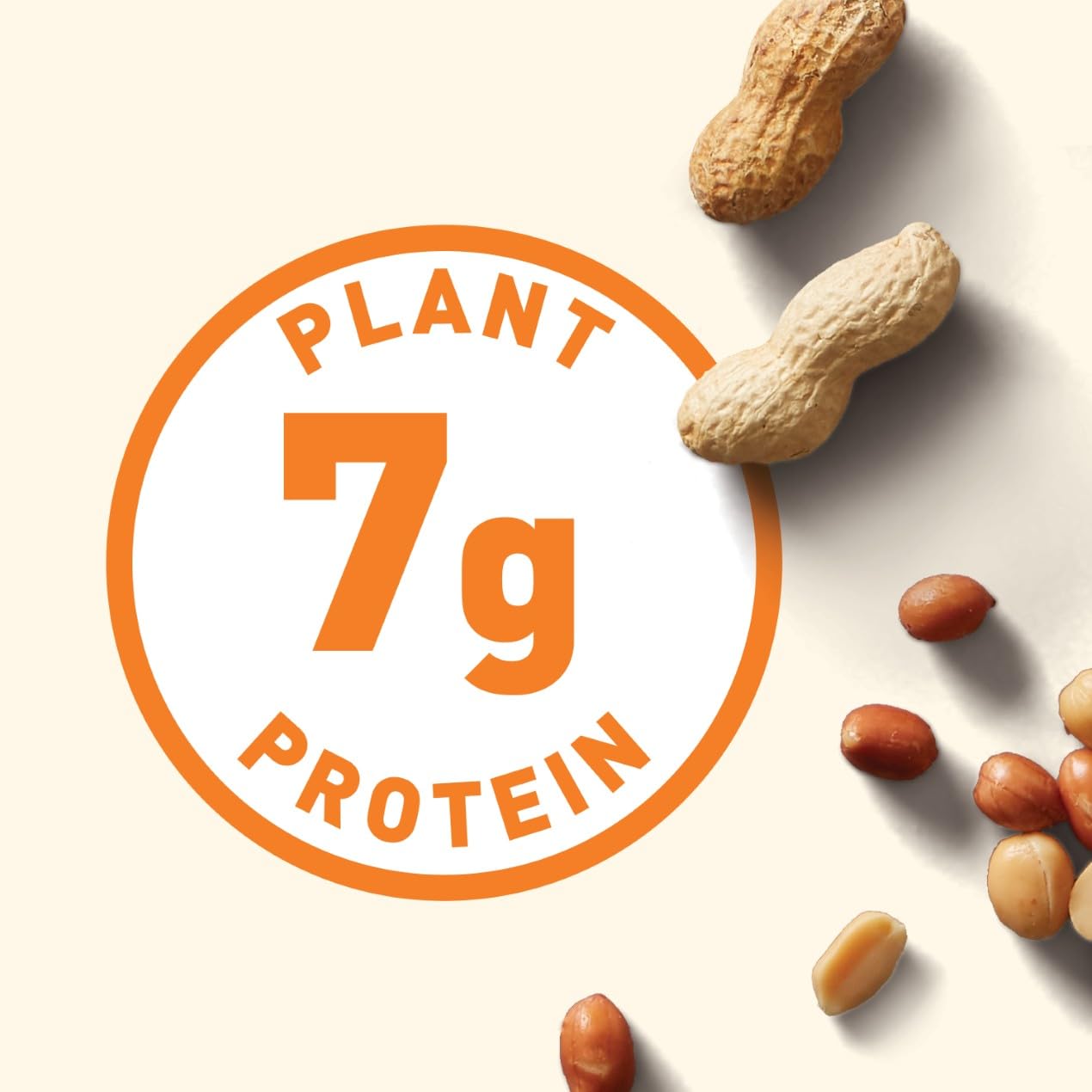 CLIF Nut Butter Bar | Proteinriegel mit 7g pflanzlichem Eiweiß | Peanut Butter | Bio Snackriegel | 12 x 50 g