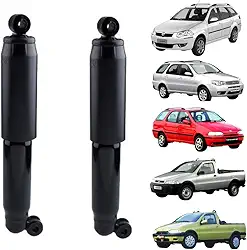 Par Amortecedor Traseiro Palio Week G1/Fire 07 08 09