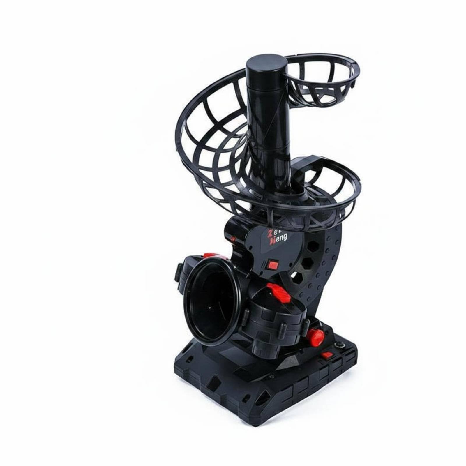 Macchina Lanciapalle da Baseball Macchina da Lancio Allenamento Lanciatrice Automatica Dispositivo per Battuta con Alimentazione Continua Materiale