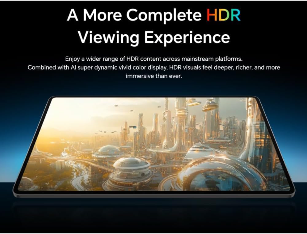 HONOR MagicPad4 (12,3 cala, Wi-Fi) YLE-W09 256 GB 12 GB RAM Tablet z systemem Android 16 (szary)
